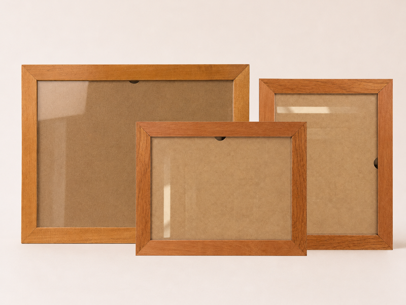 Pack Trio 2 / 2 A4 + 1 A3 / Pino Natural - Negro - Caoba - Blanco - Cedro - Image 5